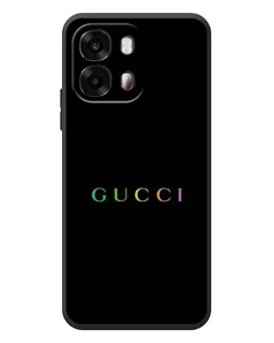 Чехол для OPPO A6s с картинкой «Gucci — неоновый минимализм»