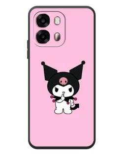 Чохол для OPPO A6s з картинкою «Kuromi — рожева ніжність»