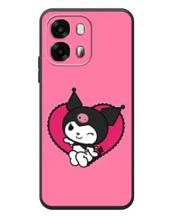 Чохол для OPPO A6s з картинкою «Kuromi — любов у серці»