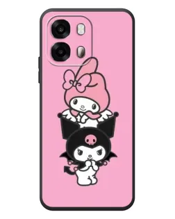 Чохол для OPPO A6s з картинкою «My Melody та Kuromi»