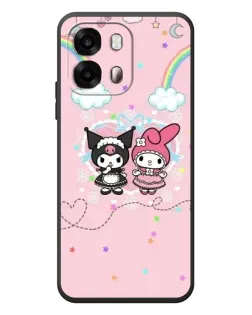 Чохол для OPPO A6s з картинкою «My Melody та Kuromi»