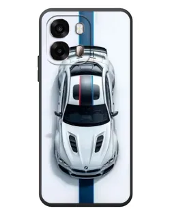 Чехол для OPPO A6s с картинкой «Вид сверху — BMW M»