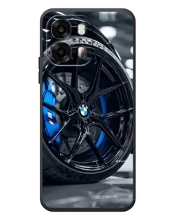 Чехол для OPPO A6s с картинкой «Колесо BMW вблизи»