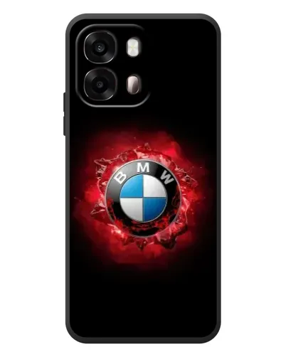 Чехол для OPPO A6s с картинкой «Логотип BMW — вспышка»
