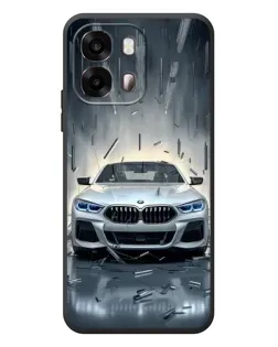 Чехол для OPPO A6s с картинкой «BMW в свете фар»