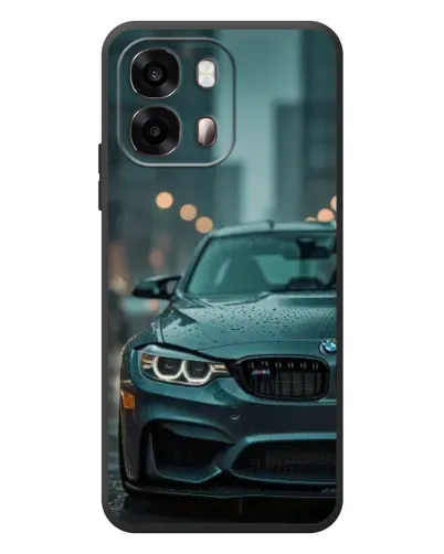 Чехол для OPPO A6s с картинкой «BMW в огнях города»