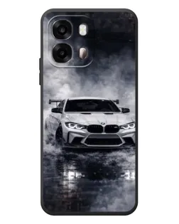 Чехол для OPPO A6s с картинкой «BMW сквозь туман»
