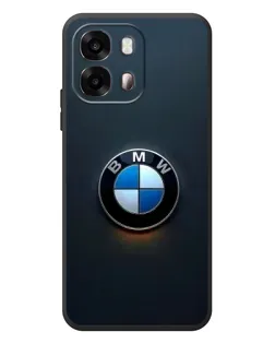 Чехол для OPPO A6s с картинкой «Логотип BMW — минимализм»