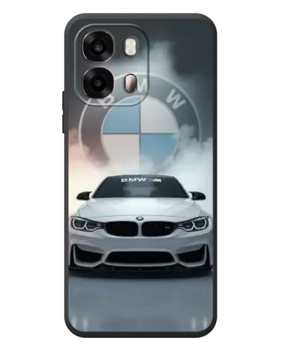 Чехол для OPPO A6s с картинкой «BMW в белом дыму» Чехол для OPPO A6s с картинкой «BMW в белом дыму»