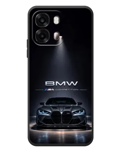 Чехол для OPPO A6s с картинкой «BMW сквозь ночной город» Чехол для OPPO A6s с картинкой «BMW сквозь ночной город»