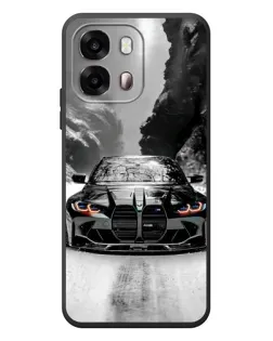 Чехол для OPPO A6s с картинкой «BMW — акварельный дрифт»