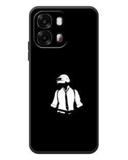Чохол для OPPO A6s з картинкою «PUBG — білий шолом»