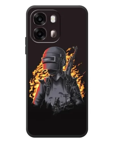 Чохол для OPPO A6s з картинкою «PUBG — вогняний силует» Чохол для OPPO A6s з картинкою «PUBG — вогняний силует»