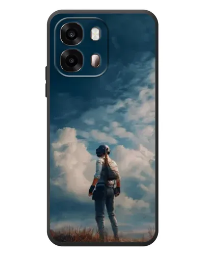 Чохол для OPPO A6s з картинкою «Герой PUBG на скелі» Чохол для OPPO A6s з картинкою «Герой PUBG на скелі»