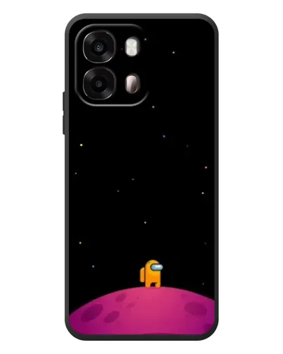 Чехол для OPPO A6s с картинкой «Одинокий герой на планете»
