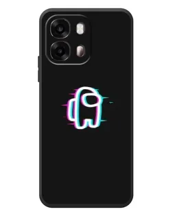 Чехол для OPPO A6s с картинкой «Among Us неон»
