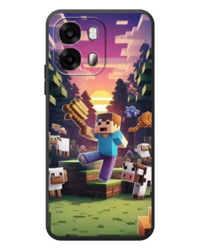 Чохол для OPPO A6s з картинкою «Стів на фермі»