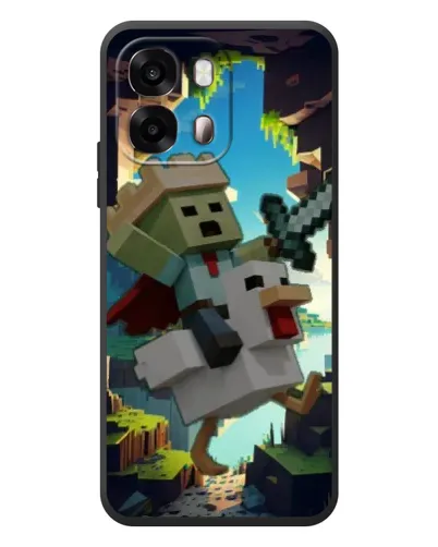 Чохол для OPPO A6s з картинкою «Стів та гусь»