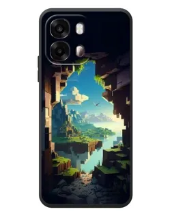 Чохол для OPPO A6s з картинкою «Вид з печери»
