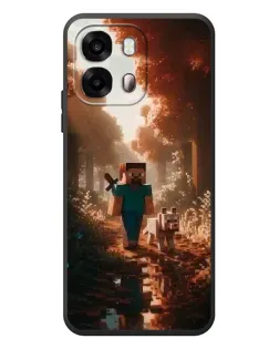 Чохол для OPPO A6s з картинкою «Стів у лісі»
