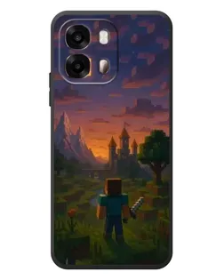 Чохол для OPPO A6s з картинкою «Стів біля вежі»