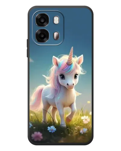Чехол для OPPO A6s с картинкой «Единорог на поляне» Чехол для OPPO A6s с картинкой «Единорог на поляне»