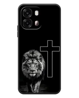 Чехол для OPPO A6s с картинкой «Лев и Крест»