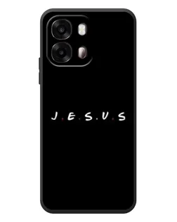 Чехол для OPPO A6s с картинкой «Точки веры J.E.S.U.S.»