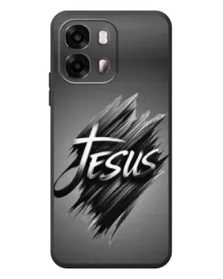 Чехол для OPPO A6s с картинкой «Надпись Jesus Graffiti»