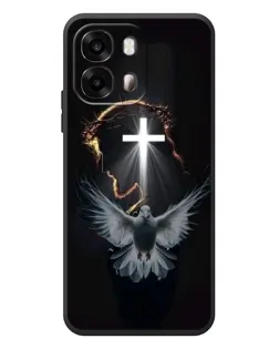 Чехол для OPPO A6s с картинкой «Голубь и Свет»