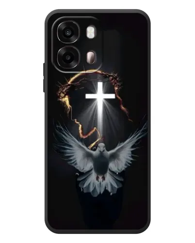 Чехол для OPPO A6s с картинкой «Голубь и Свет»