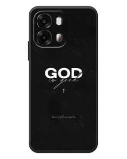 Чехол для OPPO A6s с картинкой «GOD — Бог над всем»