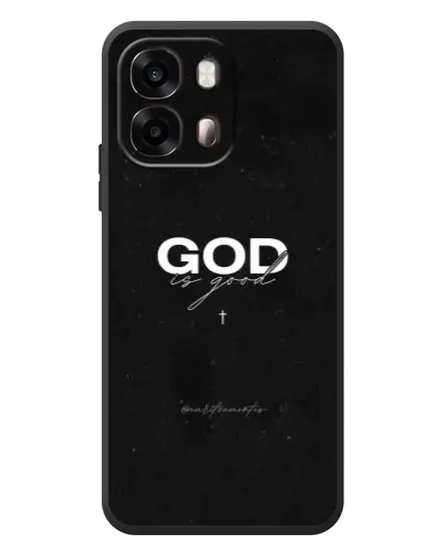Чехол для OPPO A6s с картинкой «GOD — Бог над всем»