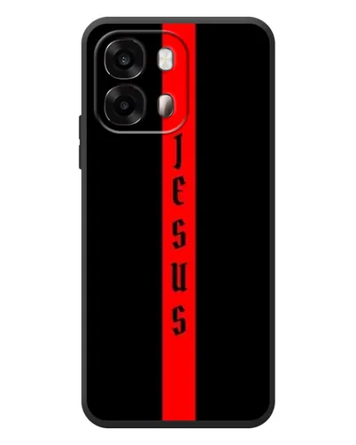 Чехол для OPPO A6s с картинкой «Красная линия веры»