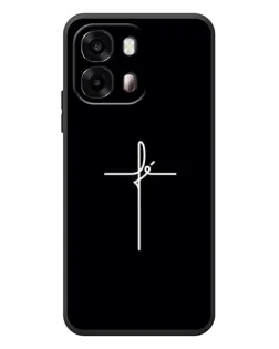 Чохол для OPPO A6s з картинкою «Тонкий хрест»