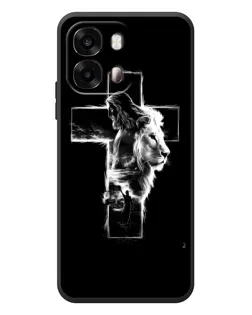 Чохол для OPPO A6s з картинкою «Сяючий хрест Jesus»