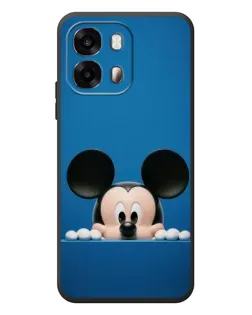 Чехол для OPPO A6s с картинкой «Микки выглядывает»