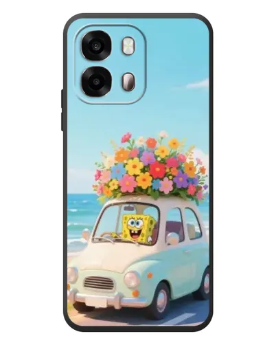 Чехол для OPPO A6s с картинкой «Автомобильное путешествие»