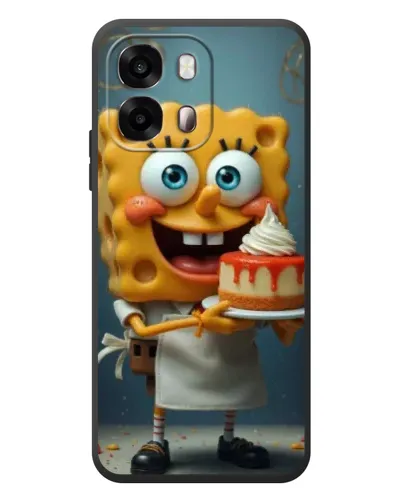 Чехол для OPPO A6s с картинкой «Повар Спанч Боб»
