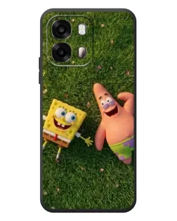 Чехол для OPPO A6s с картинкой «Друзья на лужайке»