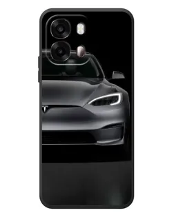 Чехол для OPPO A6s с картинкой «Tesla Model S Look» Чехол для OPPO A6s с картинкой «Tesla Model S Look»