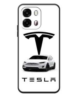 Чехол для OPPO A6s с картинкой «Tesla White Style»