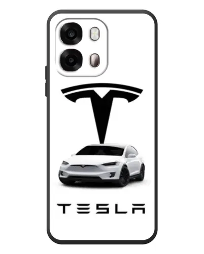 Чехол для OPPO A6s с картинкой «Tesla White Style»