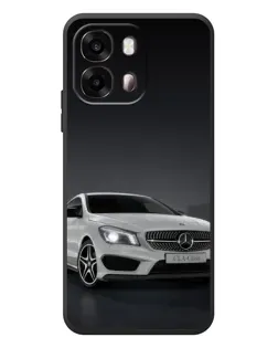 Чехол для OPPO A6s с картинкой «Mercedes AMG GT Silver»