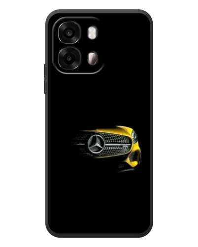 Чехол для OPPO A6s с картинкой «Mercedes — ретро стиль»
