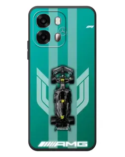 Чехол для OPPO A6s с картинкой «Mercedes AMG Petronas»