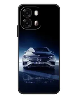 Чехол для OPPO A6s с картинкой «Ночной Mercedes EQ»