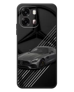 Чехол для OPPO A6s с картинкой «Mercedes AMG — графика»
