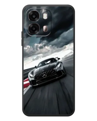 Чехол для OPPO A6s с картинкой «Гоночный Mercedes AMG»