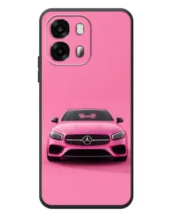 Чохол для OPPO A6s з картинкою «Рожевий Mercedes AMG»